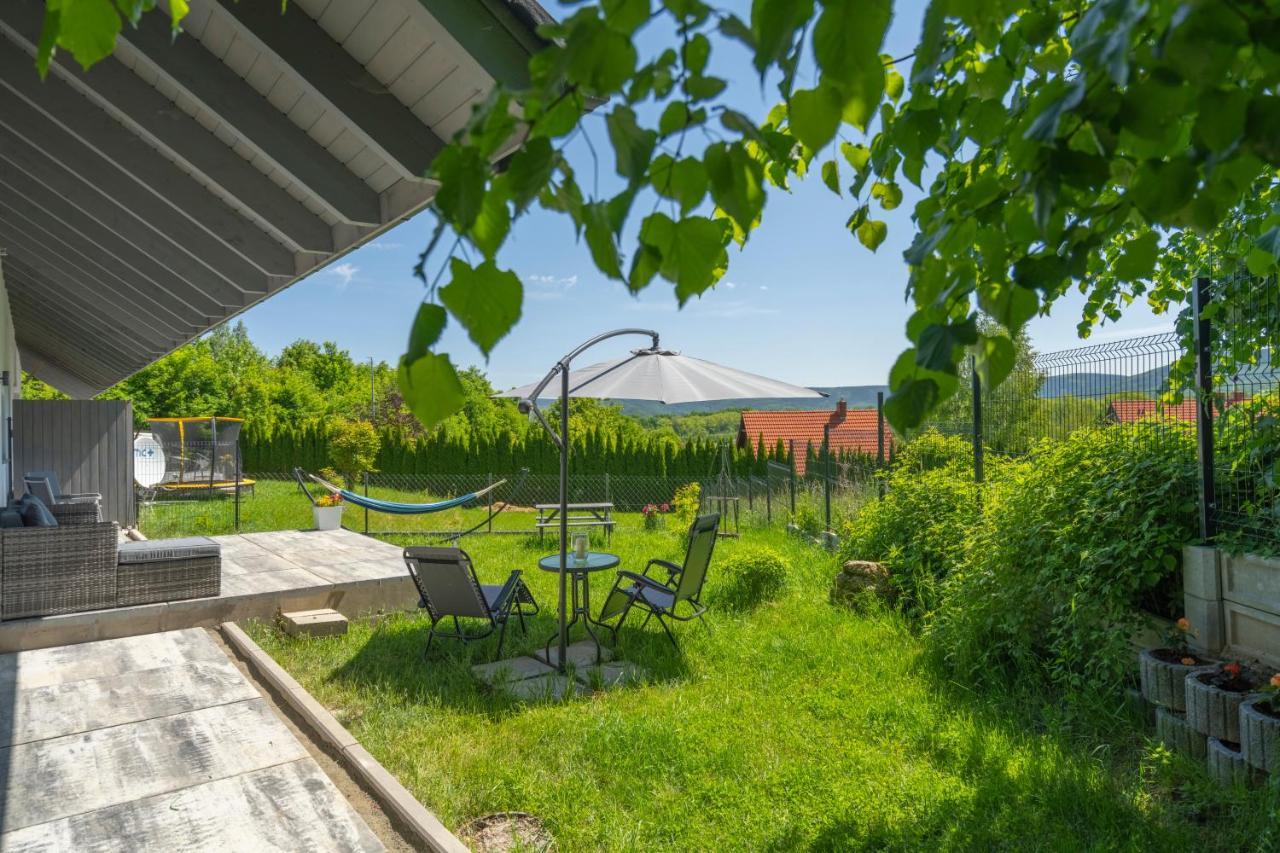 Domek Ale Fajnie - taras z widokiem na góry Karpacz Exterior foto